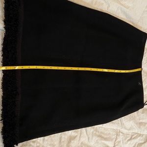 Chanel boucle fringed skirt size 34